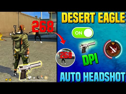 Secret Desert Eagle One Tap Headshot Trick || Desert Eagle Se Headshot Kaise Mare || Khuni Gamers