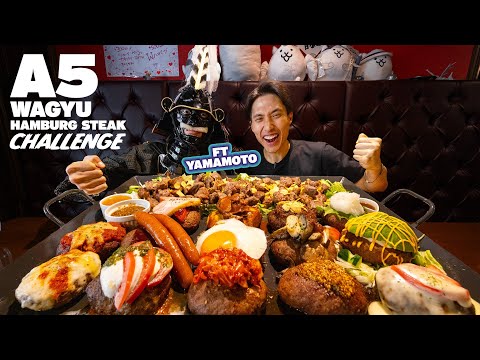 Epic A5 Wagyu Hamburg Challenge with Idol ​⁠@samuraifooddrifter7403 Best Hamburg Steak in Tokyo?!