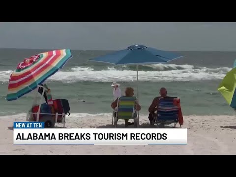 Alabama sees record tourism numbers