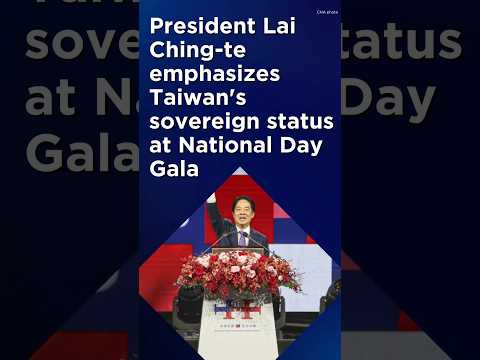 President Lai Ching-te emphasizes Taiwan's sovereign status at National Day Gala