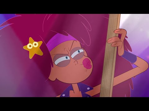 ZIG e SHARKO 🌴 O rockstar 🎸 Zig e Sharko Brasil | Desenho Animado em português