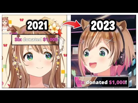 Risu's $1000 donation notification from time to time (2021 to 2023)