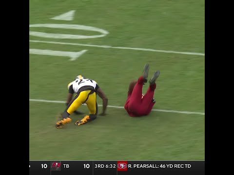 Terry McLaurin with a spectacular catch for a 54-yard Gain vs. Pittsburgh Steelers