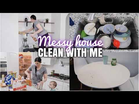 NEW! MESSY HOUSE TRANSFORMATION | REAL LIFE MESS | MESSY HOUSE CLEAN WITH ME 2021