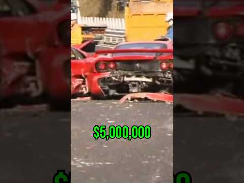 World’s Most Expensive Car Crash