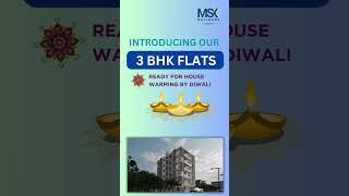 3BHK Flats for Sale in Hasthinapuram | #3bhkflatsforsaleinhyderabad  #3bhkflats #mskbuilders