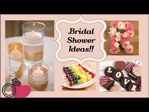 Bridal Shower Ideas - PART 3 | Easy DIY Decor, Dessert and more!!