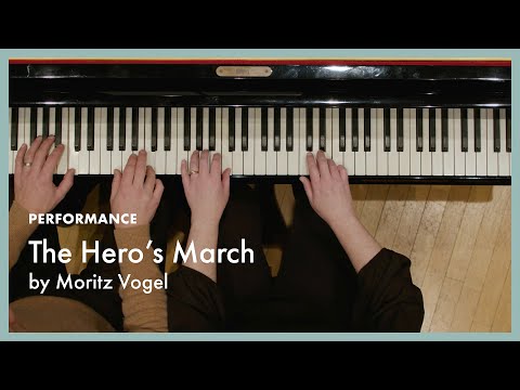 The Hero’s March - Vogel (page 16, Literature for the Piano Book 1)