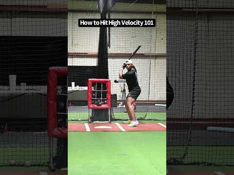 How to hit REALLY Fast Pitching #baseball #mlb #homerun