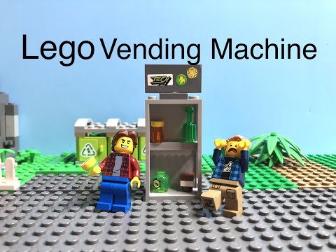 Lego Vending Machine Fail! (Sticky Bricks)