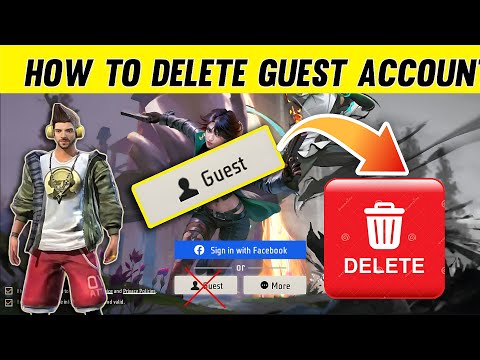 How To Delete Guest Account In Free Fire || Free Fire Guest Account Kaise Delete Kare || Free Fire