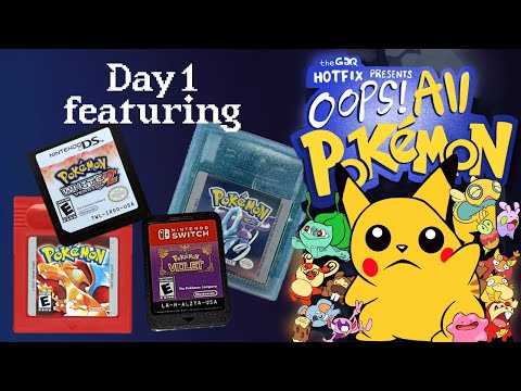 Oops! All Pokémon Day 1 - GDQ Hotfix Speedruns