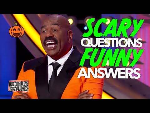 Scary Steve Harvey Questions & Funny Answers On Family Feud