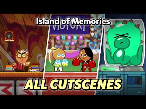 CookieRun: OvenBreak - Island of Memories Cutscene Compilation