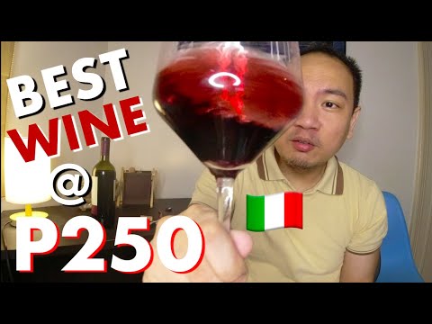 CAN'T BELIEVE THIS WINE at P250 ($5) | Best Cheap Italian Red from Puglia: Negroamaro + Malvasia