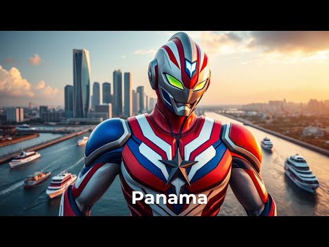 AI Made Ultraman for Each Country