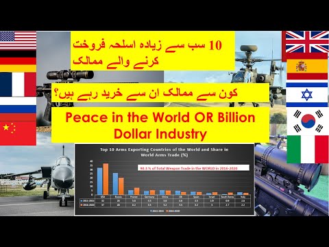 Top 10 Arms Exporting Countries in the World | Purchasers of Weapons | Peace Possible? #IdeasbyRafee