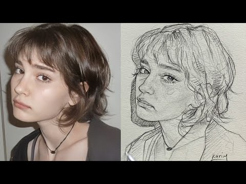 Discover the Secret to Mastering Portrait Drawing with Loomis Method