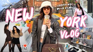 NYC Travel Vlog: Exploring the City, Shopping, and Podcasts!!