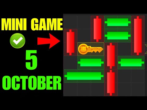 5th October 🔴Live Hamster Kombat Daily Mini-Game Puzzle Solved #hamstercombat #minigame