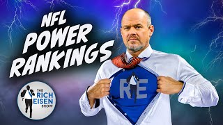 Rich Eisen Reveals His NFL Power Rankings for Week 9 | The Rich Eisen Show