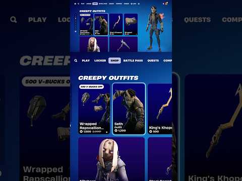 Another Fortnitemares Skin Returns #fortniteitemshopreview #shorts