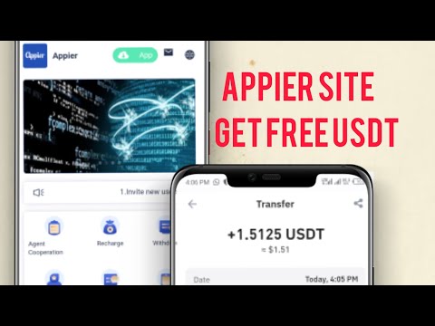 APPIER SITE| NEW ONLINE INVESTMENT SITE| MINIMUM DEPOSIT 5 USDT| GET FREE USDT DAILY| HIGH EARNINGS