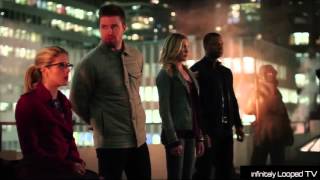 Arrow 4x13   Oliver V S Malcolm Merlyn FULL Fight ( Oliver Cuts Malcolms Hand off )