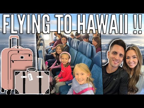 Flying Over the Ocean for 6 Hours to Hawaii for Spring Break!! | Packing for 5 Days in Hawaii