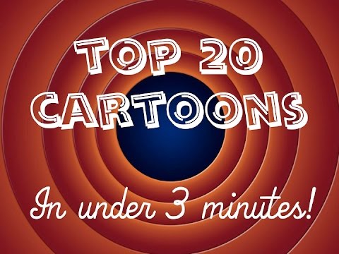 BEST/TOP 20 CARTOONS (Piano Arrangement) IN UNDER 3 MINUTES! How many can you name? Clues in video!