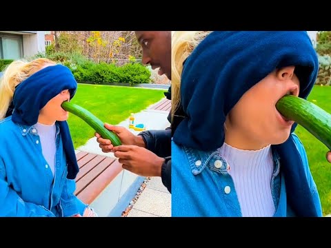 Cucumber🥒🥒 prank with beautiful girl| #prank #viral #funny