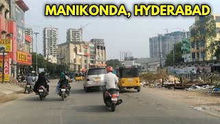 Manikonda area Hyderabad  city || manikonda  hyd || Prashi Real