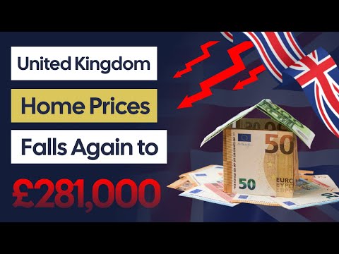 SHOCKING! Home Prices Falls Again to £281,000! What Happens Next?