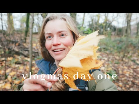 Christmas Crafting & Woodland Walks // Ramble Family Vlogmas