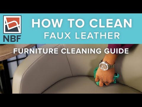 How To Clean Faux Leather | Cleaning Guide | National Business Furniture