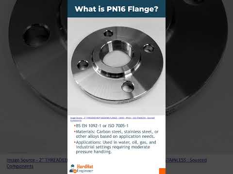 What is the PN16 Flange?