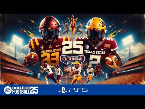 Arizona State vs Texas State | College Football 25 PS5 4K