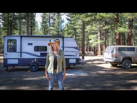 GOING BACK TO WHERE IT ALL BEGAN | SOLO Female Living in a TRAVEL TRAILER | Van Life