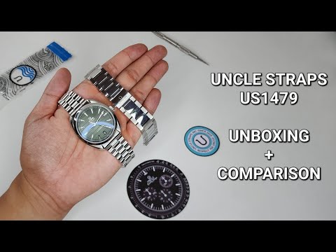 Omega Aqua Terra Uncle Straps Bracelet - Unboxing and Comparison