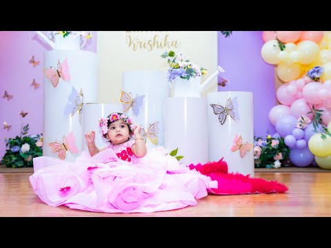 Krishika’s 1st birthday celebrations - LIVE