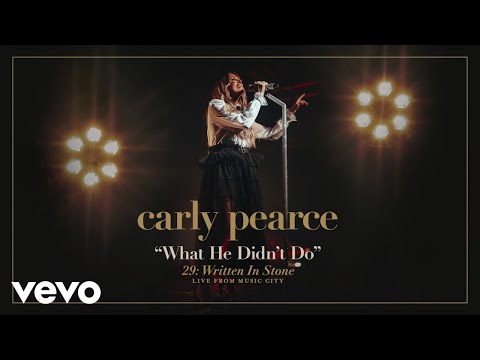 Carly Pearce - What He Didn't Do (Live From Music City / Audio)