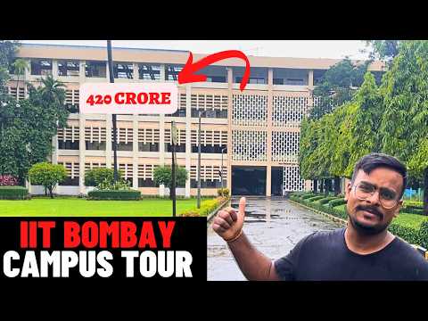 IIT BOMBAY CAMPUS TOUR | VLOG | Hostel | Mess | Life