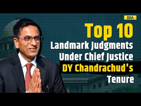 CJI Chandrachud Retirement: Here Are The Top 10 Landmark Judgments of CJI Chandrachud