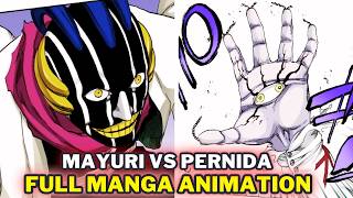 🔴 Mayuri Kurotsuchi vs. Pernida Parnkgjas -- Full Manga Fight (Colored Panels)