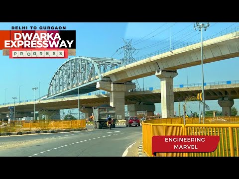 Dwarka Expressway - Marvel of Engineering - India First 8-Lane Highway | Delhi to Gurgaon package 4