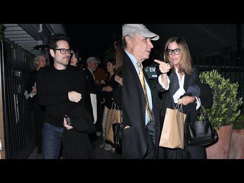 Star Wars Filmmaker J.J. Abrams Grabs Dinner With Wife Katie McGrath And Daughter Gracie Abrams!