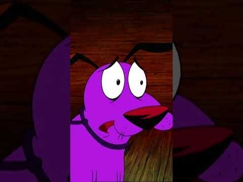 Courage is Real For That 💯 | Courage the Cowardly Dog | Cartoon Cartoons | #shorts #classiccartoons