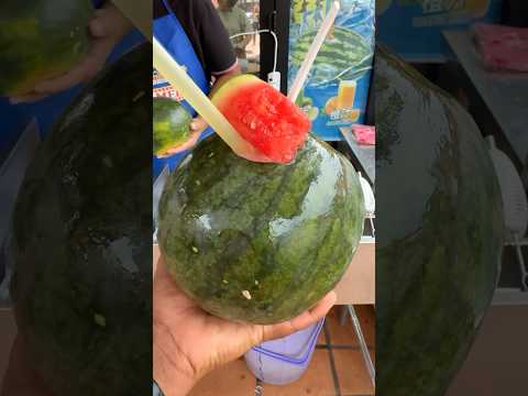 Must Try!  Watermelon Juice of Malacca, Malaysia