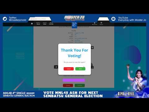 How to vote on your oshi this MNL48 2nd general election