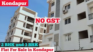 2 BHK Flat For Sale in Kondapur Hyderabad | Standalone Apartments in Kondapur | #kondapur #hyderabad